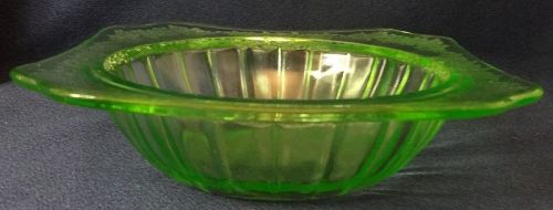 Adam Green Cereal Bowl 5.75" Jeannette Glass Company