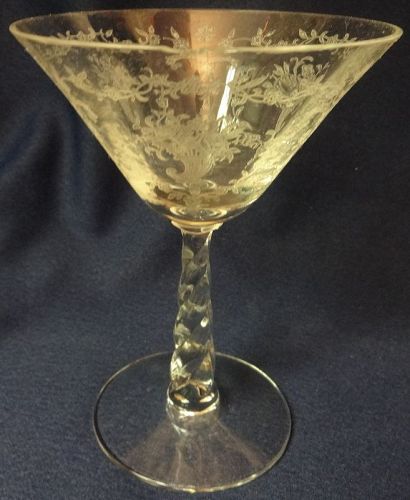 Mayflower Crystal Saucer Champagne 5.5" Fostoria Glass Company