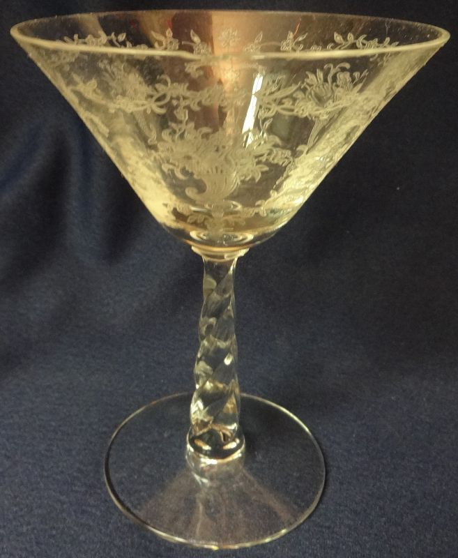 Mayflower Crystal Saucer Champagne 5.5&quot; Fostoria Glass Company