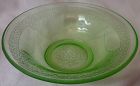 Georgian Green Cereal Bowl 5.75" Federal Glass Company