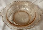 Mayfair Pink Vegetable Bowl 7" Hocking Glass Company