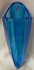 Wall Vase 1681 Blue Fostoria Glass Company