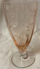 June Rose Parfait 5.25" 6 oz Fostoria Glass Company