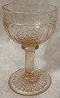 Mayfair Pink Cocktail Goblet 4" 3 oz Hocking Glass Company