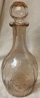 Mayfair Pink Decanter 10.75" 32 oz Hocking Glass Company