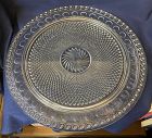 Tradition Crystal Birthday Cake Plate 12 7/8" Imperial Glass Company