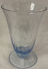 Caprice Moonlight Blue Footed Tumbler 5" 10 oz Cambridge Glass