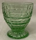 Hermitage Green Whiskey 2.5" 2 oz Fostoria Glass Company