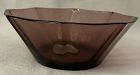 Moroccan Amethyst Bowl 4 7/8" Octagonal Hazel Atlas Glass Company