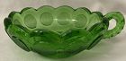 Coin Emerald Green Nappy 5 3/8" Fostoria Glass Company
