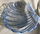 Sanibel Blue Opalescent Sandwich Plate 13.25" Duncan Miller