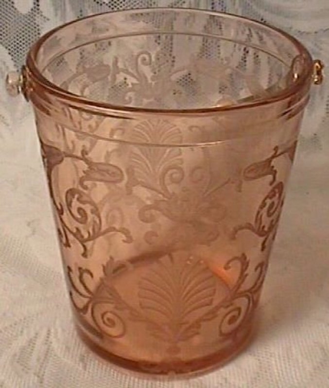 Fostoria Versailles Rose Ice Bucket