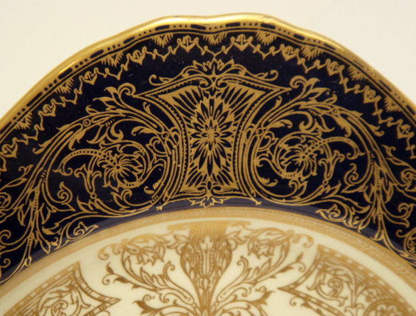 Royal Worcester Artist Signed Cabinet Plate