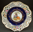 Lovely Antique Ernst Teichert Dresden Cabinet Plate