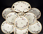 11 Antique Haviland & Co. Limoges Dessert Plates