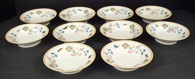 10 Antique Haviland &amp; Co. Berry Dishes