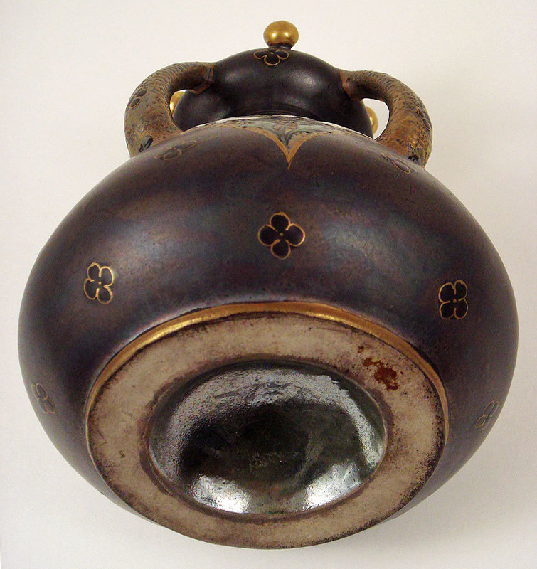 Unique Antique Turn-Teplitz Art Nouveau Vase