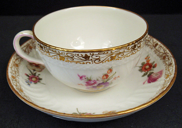 Lovely Antique KPM Berlin Tea Cup &amp; Saucer