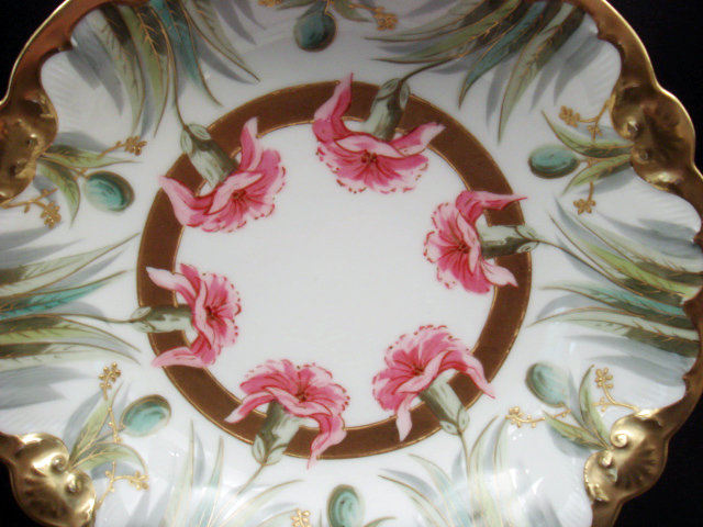 Lovely Antique Art Nouveau Limoges Bowl