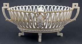 Classic Antique KPM Berlin Centerpiece Bowl