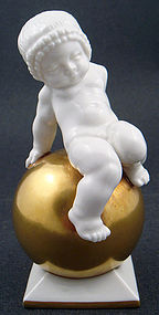 Delightful Art Deco Hutschenreuther Cherub Figurine