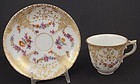 Dainty Antique KPM Berlin Demitasse Cup & Saucer