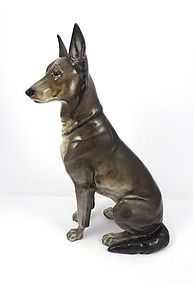 Fine Rosenthal German Shepherd Dog Figurine