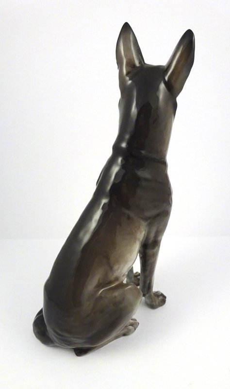 Fine Rosenthal German Shepherd Dog Figurine