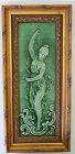 Victorian Framed Tile with Classical Woman