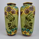 Pair of Antique Art Nouveau Paul Milet Sevres Vases