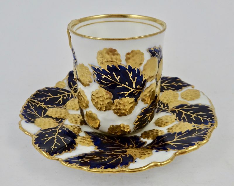Antique Doulton Demitasse Cup and Saucer