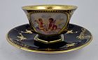 Antique Hutschenreuther Demitasse Cup and Saucer