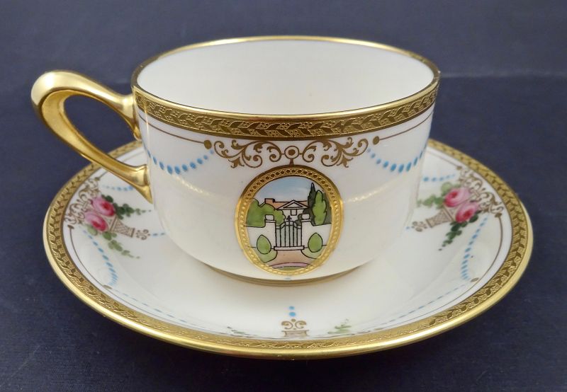 Antique Lenox Tea Cup &amp; Saucer “Virginian”