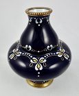 Art Deco Sevres Cabinet Vase, Bronze Mounts