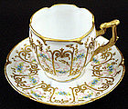 Sweet Sevres Style Demitasse Cup & Saucer