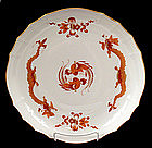 Meissen Red Dragon Charger