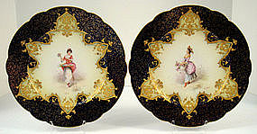 Pr. Victorian Limoges Plates