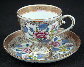 Antique Herend Demitasse Cup and Saucer
