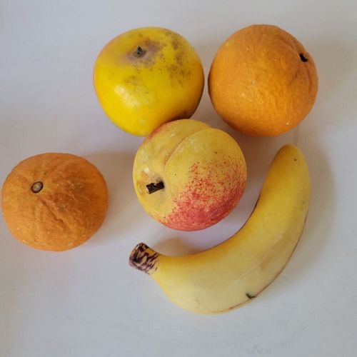 Vintage Italian Stone Fruit Orange Banana Peach Apple Tangerine