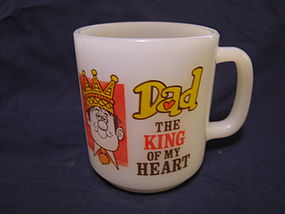Dad King of My Heart Mug