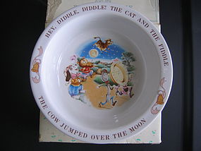 Avon Baby's Keepsake Mother Goose Bowl