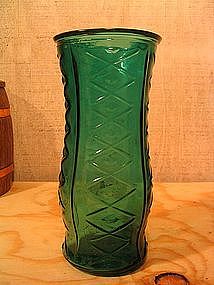 E.O. Brody Teal Vase