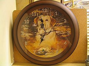 Labrador Clock