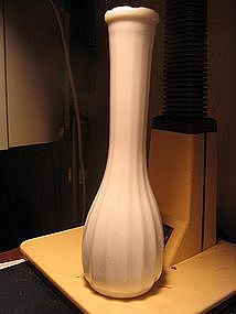 Carr Lowery Milk Glass Vase