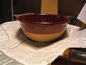 Brown Pottery Bowl