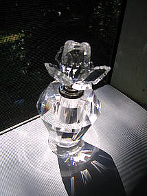Godinger Rose Perfume Bottle