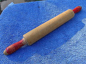Red Handle Rolling Pin