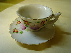 Miniature Cup and Saucer   SOLD
