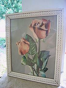 Vintage Rosebud Print