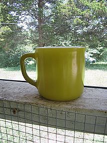 Green Federal Glass Mug